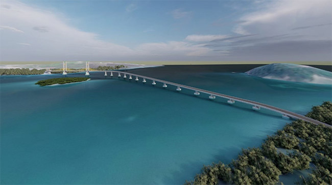 โครงการก่อสร้างสะพานข้ามทะเลสาบสงขลา จ.สงขลา-จ.พัทลุง