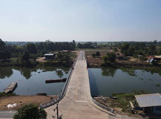โครงการก่อสร้างสะพานคอนกรีตเสริมเหล็กข้ามแม่น้ำโกรงเกรง