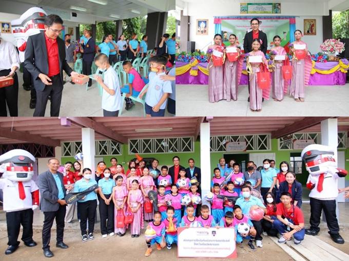 โครงการ CSR “พี่หนูแดงมอบความสุขให้น้องผ่านห้องแห่งการเรียนรู้”