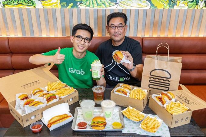 Shake Shack จับมือ แกร็บฟู้ด เปิดตัวเดลิเวอรีครั้งแรกในไทย