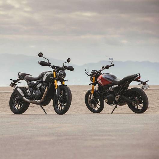 ไทรอัมพ์ มอเตอร์ไซเคิลส์ เผยยอดจอง Speed 400 และ Scrambler 400 X ในประเทศไทย ทะลุกว่า 500 คัน