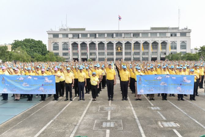 นายกฯ เปิดโครงการจิตอาสาทำความสะอาดคลอง  50 เขต 200 คลอง เฉลิมพระเกียรติ