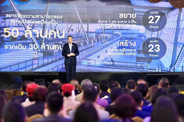 นายกฯ โชว์วิสัยทัศน์ "IGNITE THAILAND, AVIATION HUB" ผลักดันไทยเป็นศูนย์กลางการบินของภูมิภาค