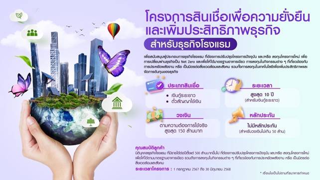 ไทยพาณิชย์ดันพอร์ตโรงแรม 1.3 แสนล้าน เปลี่ยนผ่านสู่กรีนโฮเทล